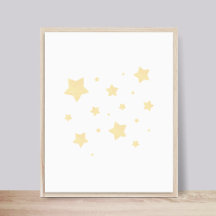 Stars Kinderzimmer Poster