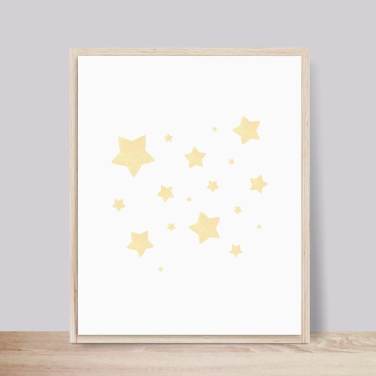 Stars Kinderzimmer Poster