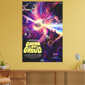 Stars-Kollision-Regenbogenexplosion Leinwanddruck (Insitu (Wohnzimmer))