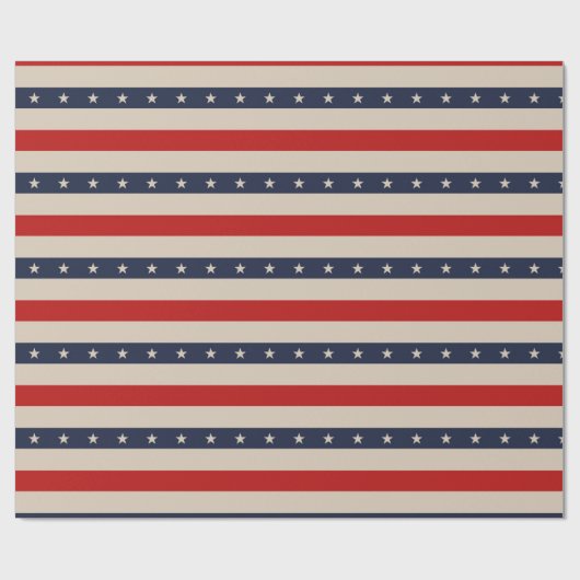 Stars Kunst Geschenkpapier (Flach)