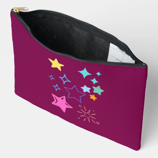 Stars Large Accessory Pouch Zubehörtasche (Offen)