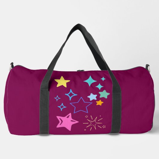 Stars Large Duffle Bag (Vorderseite)