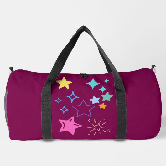 Stars Large Duffle Bag (Rückseite)