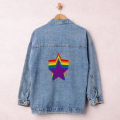 Stars mit Regenbogenfarben Jeansjacke (Hangar)
