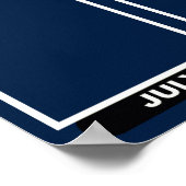 Stars Mitarbeiter des Monats Foto Ausstellungspost Poster (Ecke)