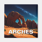 Stars Moab Utah Arches Nationalpark Magnet (Vorne)