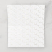 Stars & Moon Baby Blue Boy Platzkarte (Innenseite Aufgefaltet)