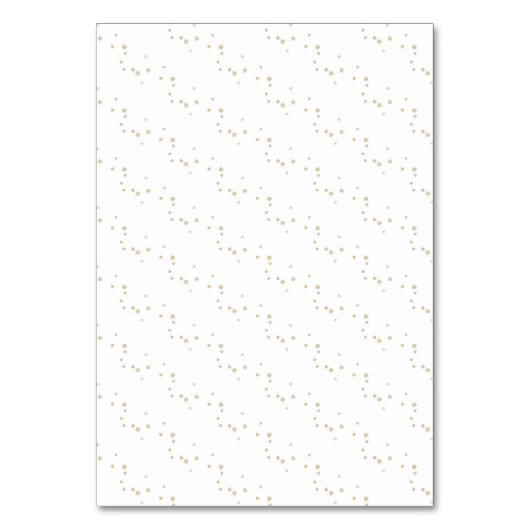 Stars & Moon Baby Grau Tischnummer (Rückseite)