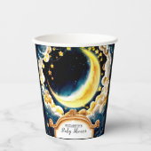 Stars Moon Celestial Baby Dusche Pappbecher (Vorderseite)