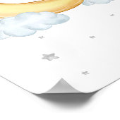 Stars Moon Kinderzimmer Poster Kids Room Print (Ecke)