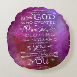 Stars Moon Space Kinderzimmer Astrologie Astronomi Rundes Kissen