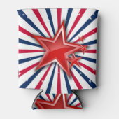 Stars 'n Streifen Freiheit Dosenkühler (Vorderseite)