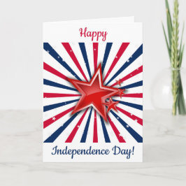 Stars 'n Streifen Freiheit Karte