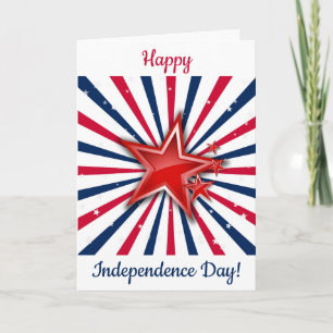 Stars 'n Streifen Freiheit Karte