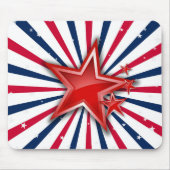 Stars 'n Streifen Freiheit Mousepad (Vorne)