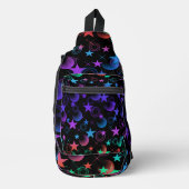 Stars 'n Stuff Pattern Crossbody Bag (Vorderseite)