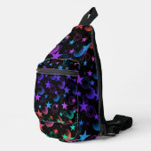 Stars 'n Stuff Pattern Crossbody Bag (Rechte Ecke)