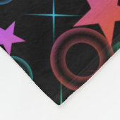 Stars 'n Stuff Pattern Fleecedecke (Ecke)