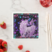 Stars 'n Stuff Pink Unicorn Serviette (Beispiel)