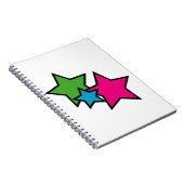 Stars Neon Notizblock (Rechte Seite)