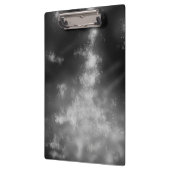 Stars Night Sky Mitternacht Gray Milky Way Klemmbrett (Links)