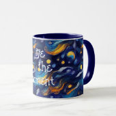 Stars Night Sky Tasse (VorderseiteRechts)