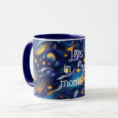 Stars Night Sky Tasse (Vorderseite Links)