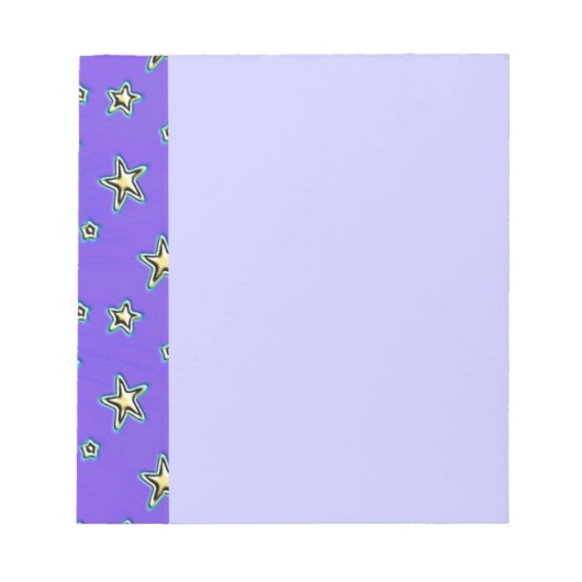 Stars Notepad Notizblock (Vorderseite)