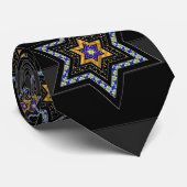 STARS of David and Stripes Krawatte (Gerollt)