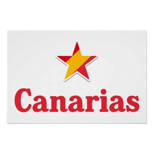 Stars of Spain – Canarias Poster (Vorderseite)