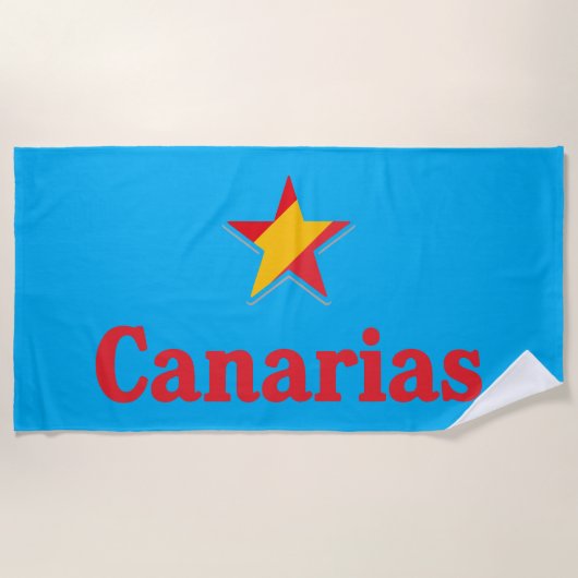 Stars of Spain – Canarias Strandtuch (Vorderseite)