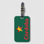 Stars of Spain – Cordoba Gepäckanhänger (Vorderseite Vertikal)