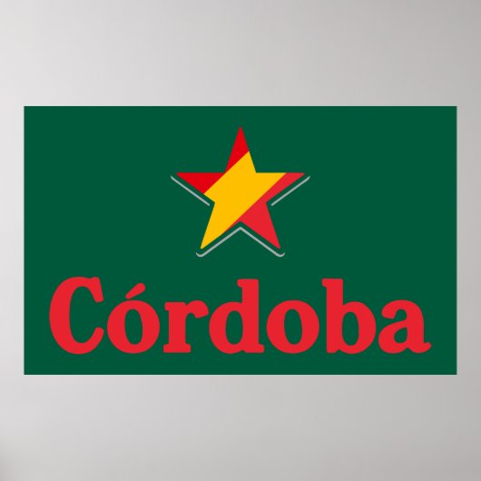 Stars of Spain – Cordoba Poster (Vorne)