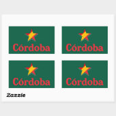 Stars of Spain – Cordoba Rechteckiger Aufkleber (Blatt)