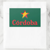 Stars of Spain – Cordoba Rechteckiger Aufkleber (Tasche)