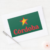 Stars of Spain – Cordoba Rechteckiger Aufkleber (Umschlag)