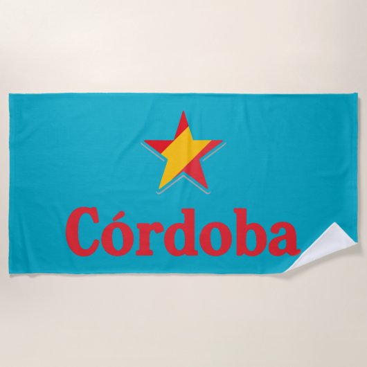 Stars of Spain – Cordoba Strandtuch (Vorderseite)