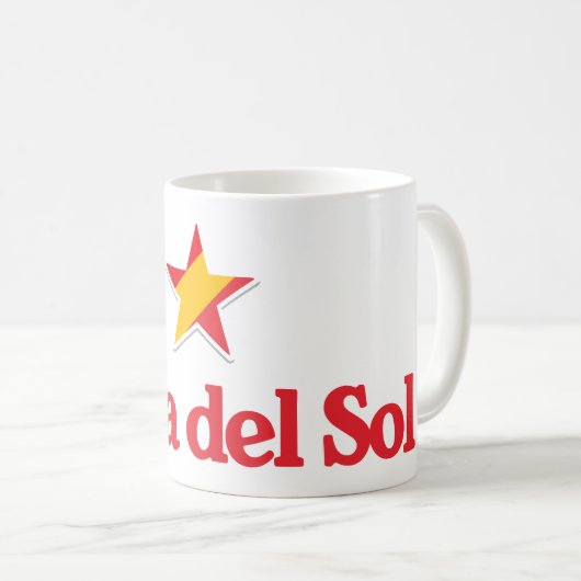 Stars of Spain – Costa del Sol Kaffeetasse (VorderseiteRechts)