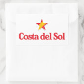 Stars of Spain – Costa del Sol Rechteckiger Aufkleber (Tasche)