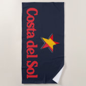 Stars of Spain – Costa del Sol Strandtuch (Vorderseite)