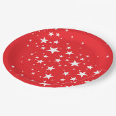 Stars Pappteller (Schrägansicht)