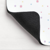 Stars Pastel Colors Mouse Pad Mousepad (Ecke)