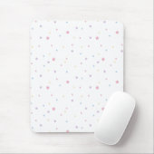 Stars Pastel Colors Mouse Pad Mousepad (Mit Mouse)