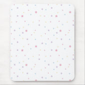 Stars Pastel Colors Mouse Pad Mousepad (Vorne)
