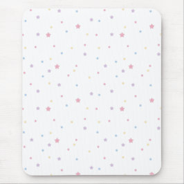 Stars Pastel Colors Mouse Pad Mousepad