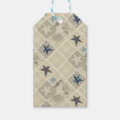 Stars, Patchwork Geschenkanhänger (Vorderseite)