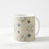 Stars, Patchwork Kaffeetasse (VorderseiteRechts)