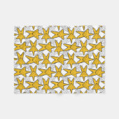 Stars Pattern Fleecedecke (Vorderseite (Horizontal))