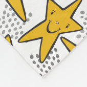 Stars Pattern Fleecedecke (Ecke)