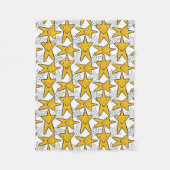 Stars Pattern Fleecedecke (Vorderseite)